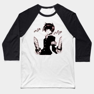 Misogi Kumagawa Medaka Box Baseball T-Shirt